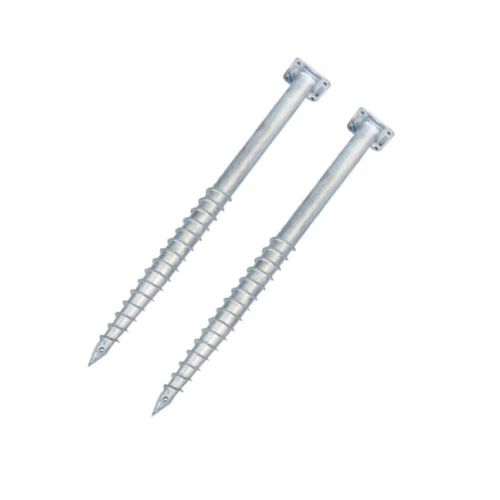 Pieux de vis pour le système solaire de montage